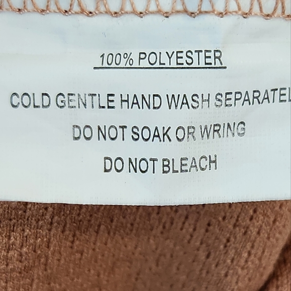 Miramar‎ Sirena Cut Out Bodycon Dress Tan Brown Women's Size Small - Picture 12 of 16